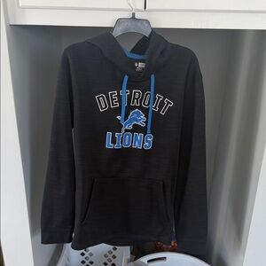 Detroit Lions Black Hoodie NFL APPAREL
